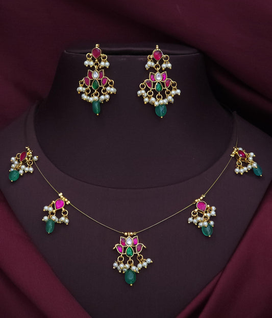 Invisible Lotus Necklace