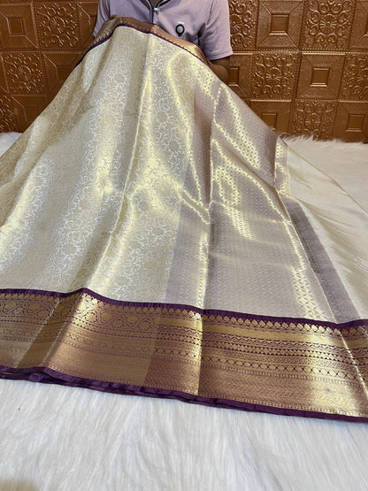 Premium Banarasi Kattan Soft Silk Saree