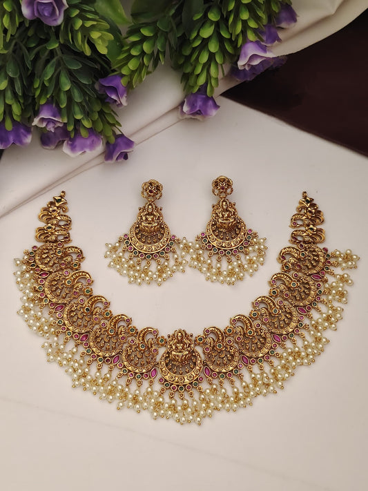 Peacock rich naga Necklace