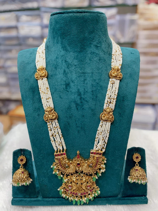 White Beads Long Haram