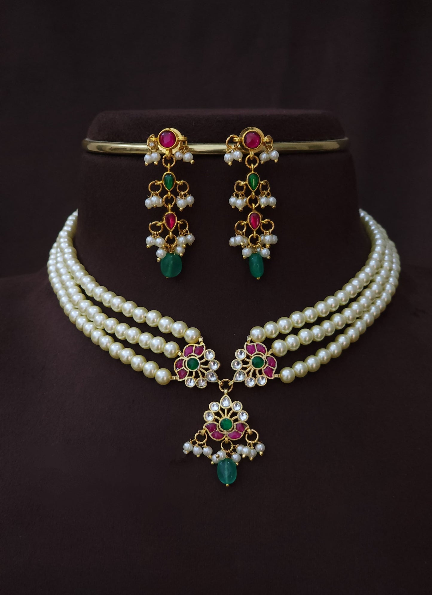 Beautiful Pearl Necklace-TE1512