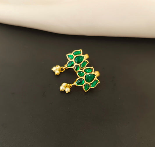 Lotus Jadau kundan Bugadi