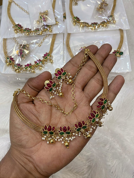 Lotus Necklace